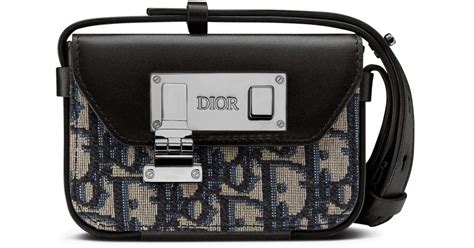 dior nano pouch men|Nano Pouch Beige and Black Dior Oblique Jacquard and Black .